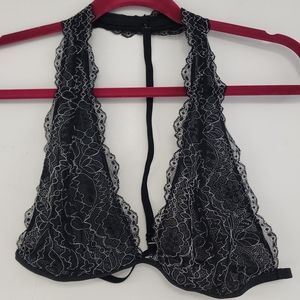 Wishlist black lace bralette